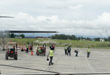 Flights disrupted due to bad weather