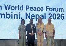 17th World Peace Forum concludes adopting Lumbini World Peace Declaration