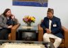 Minister Khanal, UK State Minister McNeil meet